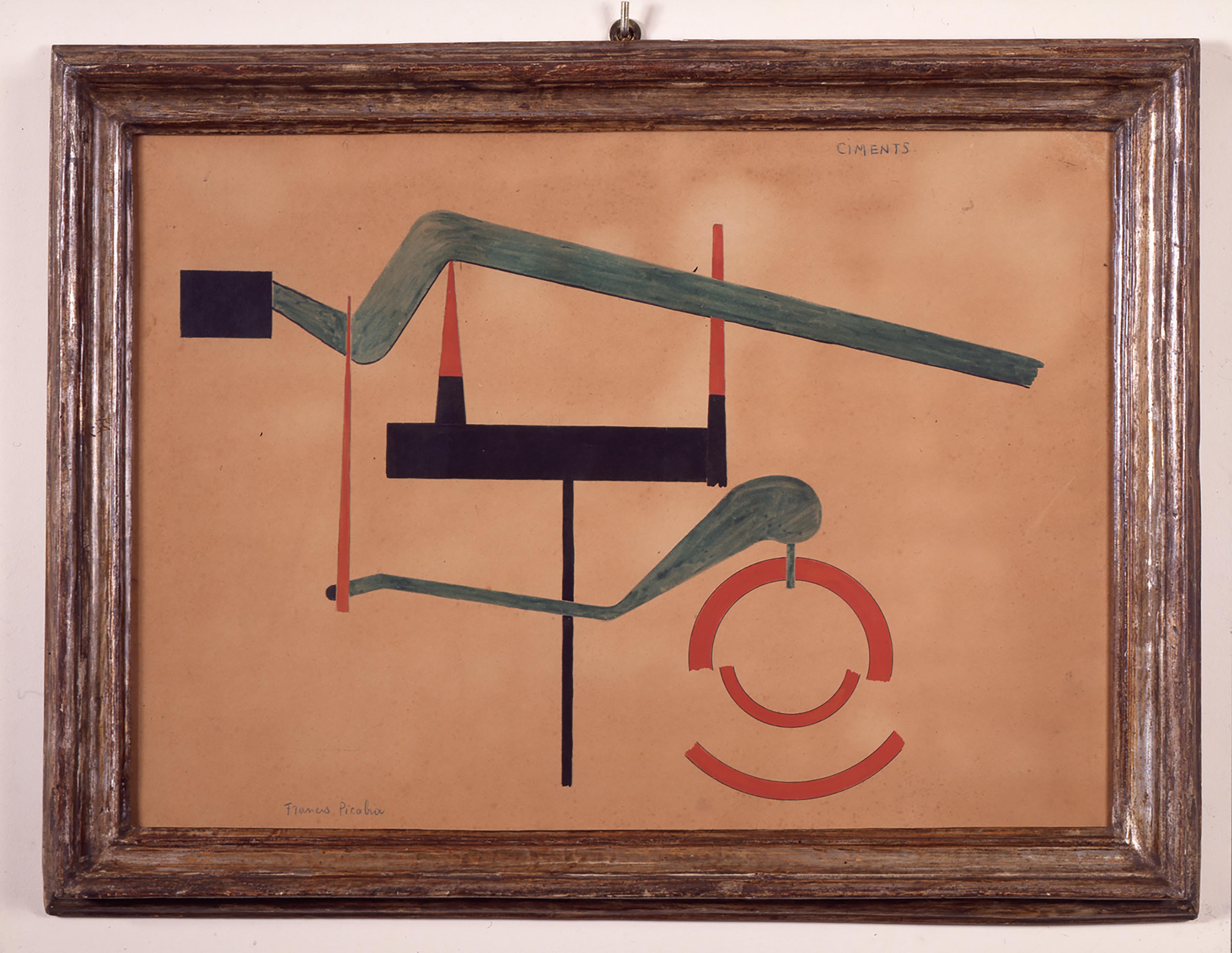 Francis Picabia , Ciments, 1921-22